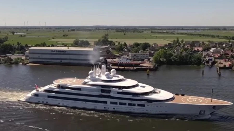 В Италии арестовали 140-метровую яхту Путина