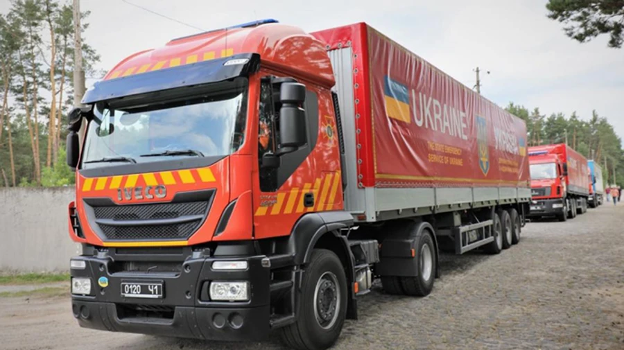 Україна направила другу партію гуманітарної допомоги Литві