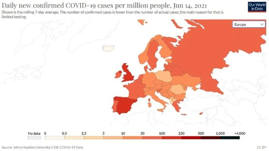 Штам Дельта може прийти з Росії і спричинити нову хвилю COVID ще влітку – вчені