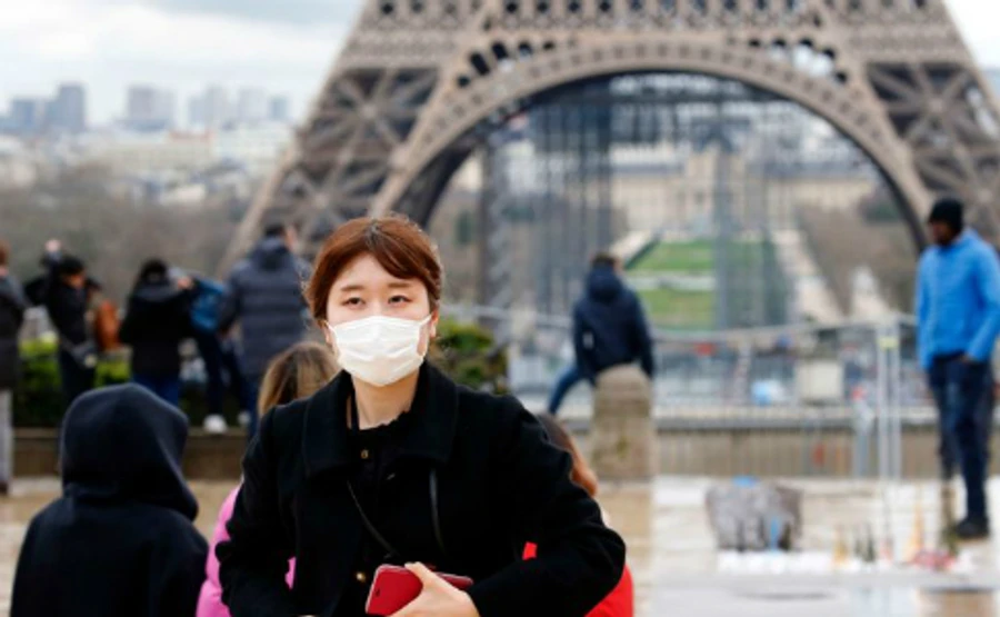 Від коронавірусу у Франції померли 860 людей, інфіковані майже 20 тисяч