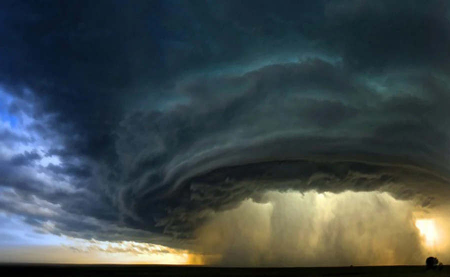 На Украину движется штормовой циклон Victoria