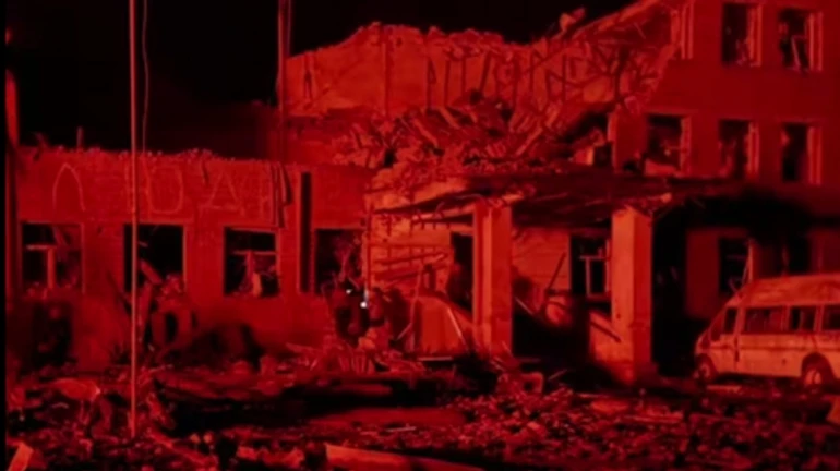 Ukrainian Air Force provides evidence of Russian attack on nursing home in Sudzha, Kursk Oblast