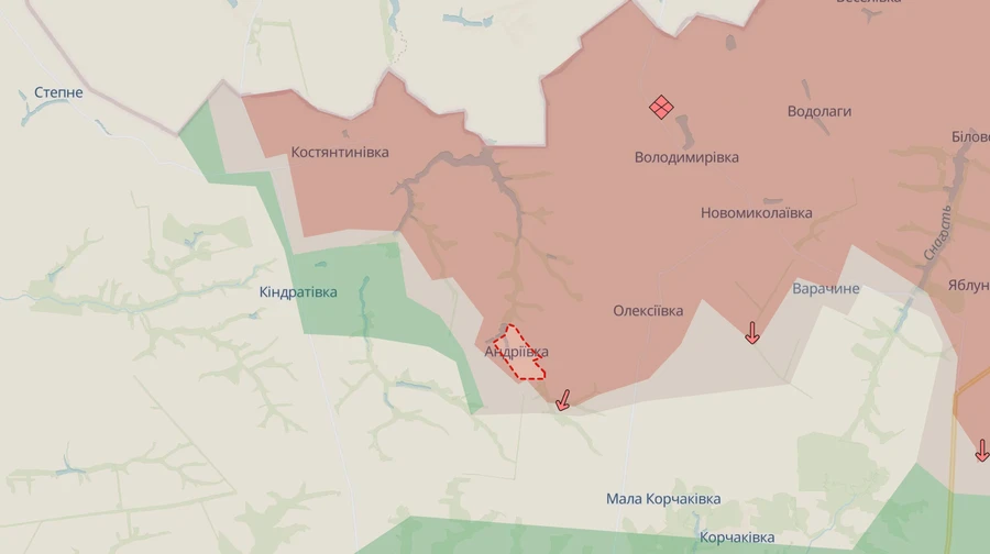 DeepState: РФ окупувала Андріївку на Сумщині та Новомаркове на Донеччині