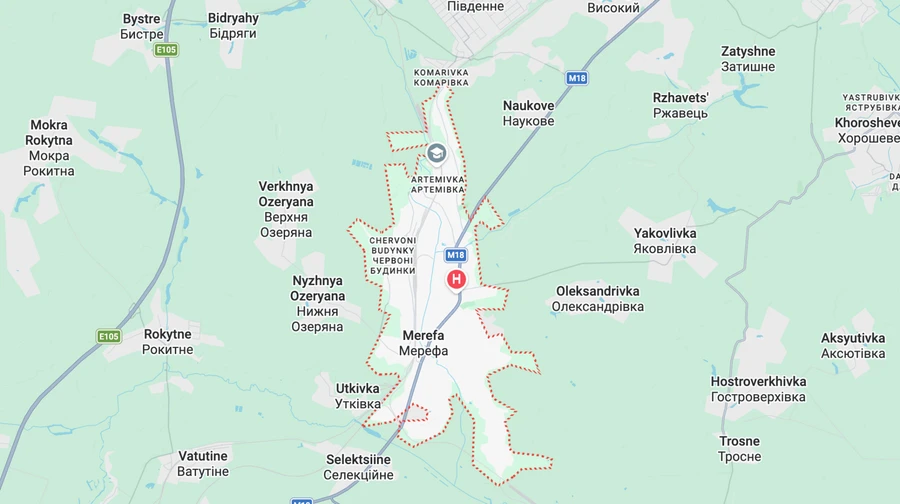 Russian missile strike on Merefa in Kharkiv Oblast: four killed, 16 injured