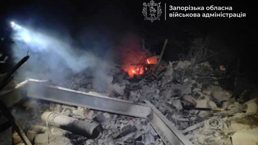 Из-за российского удара УАБами в Запорожской области погиб ребенок