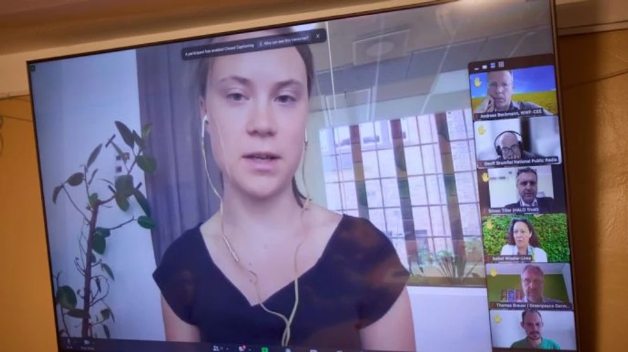 Greta Thunberg calls for Russia to be punished for ecocide in Ukraine 