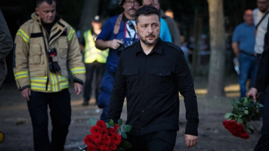 Zelenskyy on Russian missile strike on Kyiv: One of most brutal strikes on capital – photo