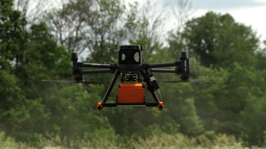 Ukraine develops AI-powered drone for surveying mined land – photos