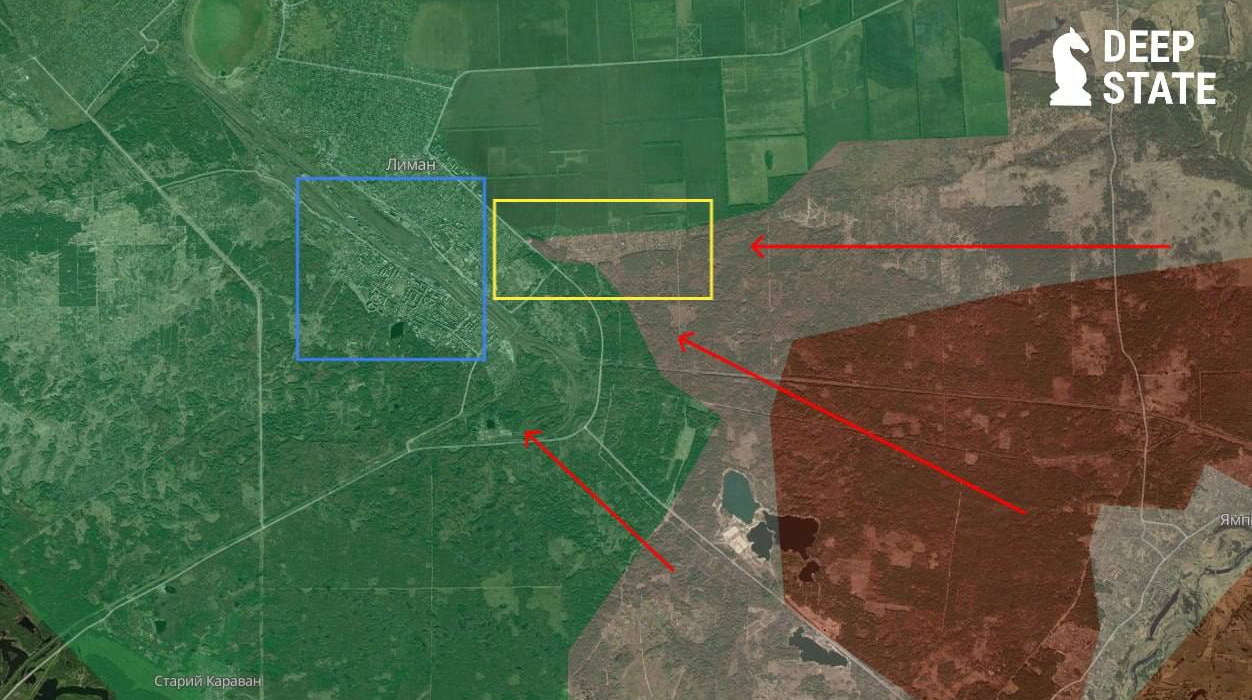 Russian forces attempt to infiltrate Lyman outskirts, difficult situation reported near Yampil and Ozerne – DeepState