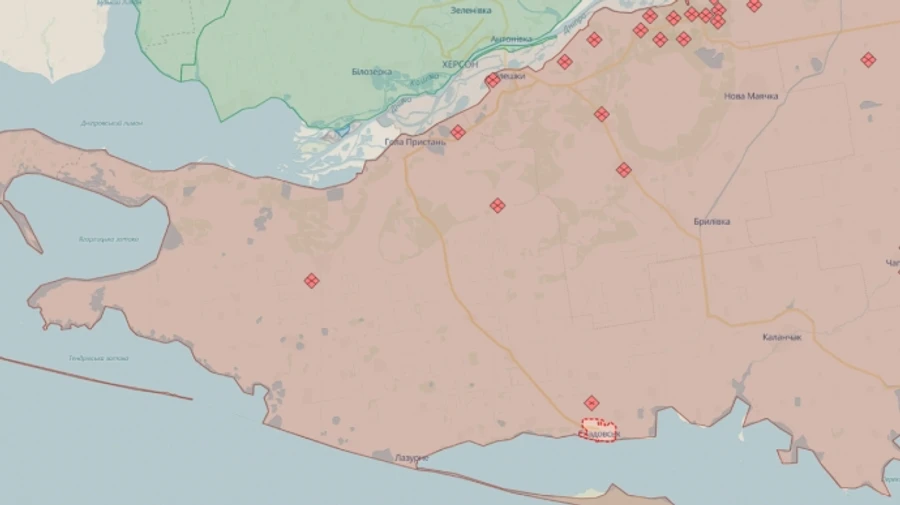В оккупированном Скадовске прогремели взрывы