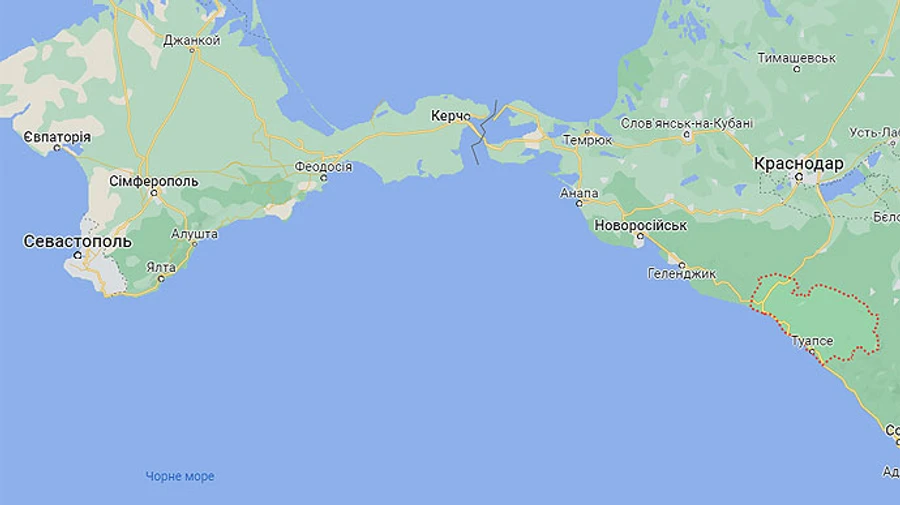 Оккупанты заявили об атаке беспилотников на Краснодарский край и Крым