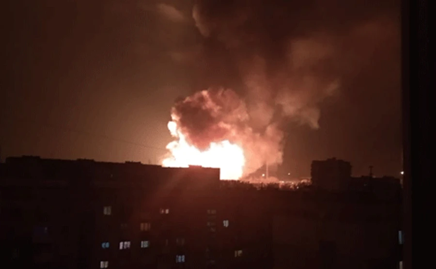 В Кропивницком взорвалась заправка, есть потерпевшие