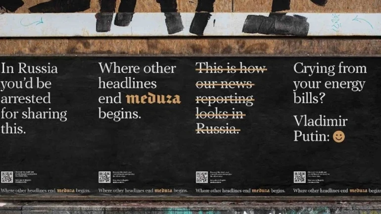 Foreign Ministry condemns Meduza ad featuring Ukrainians