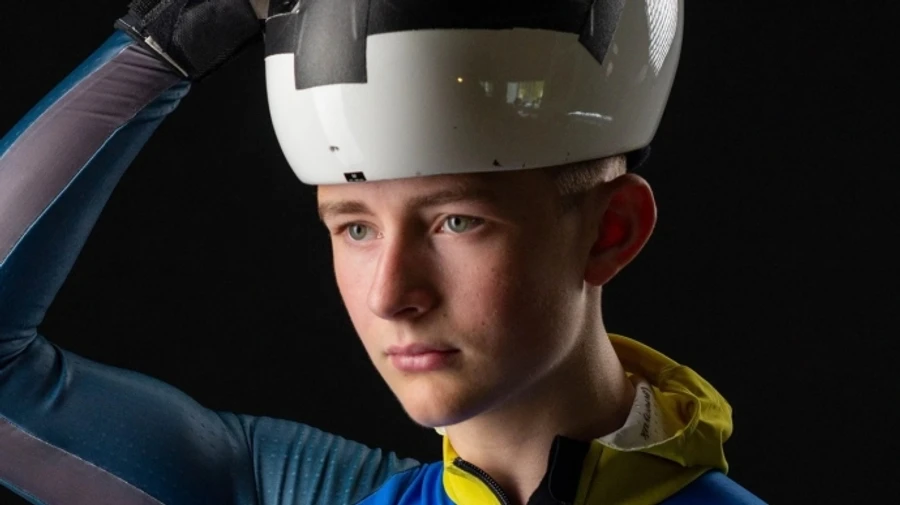 Ukrainian 17-year-old skeleton athlete Lavreniuk wins bronze at European Junior Championships