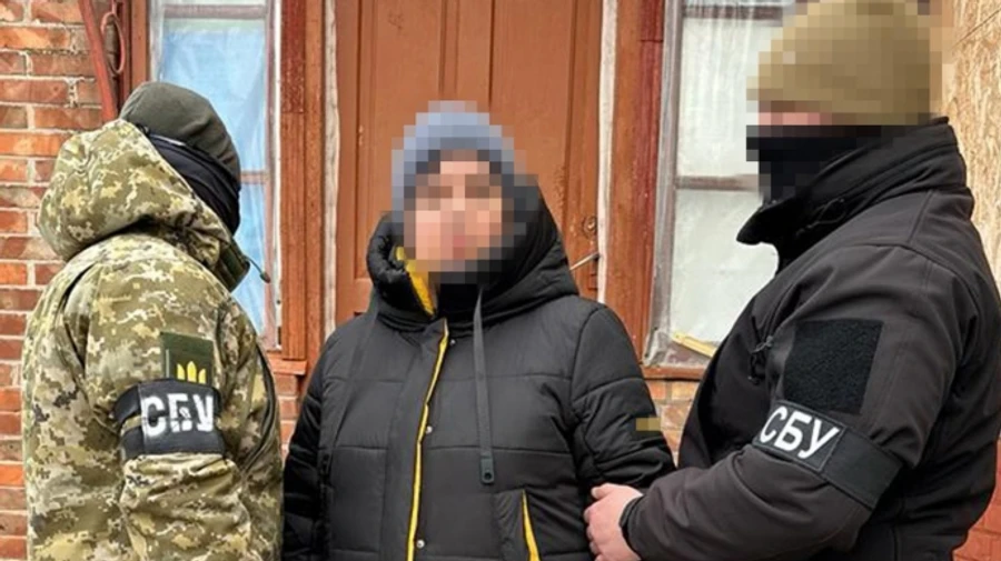 СБУ затримала подругу сепаратиста Жоги, яка шпигувала за ЗСУ під Бахмутом