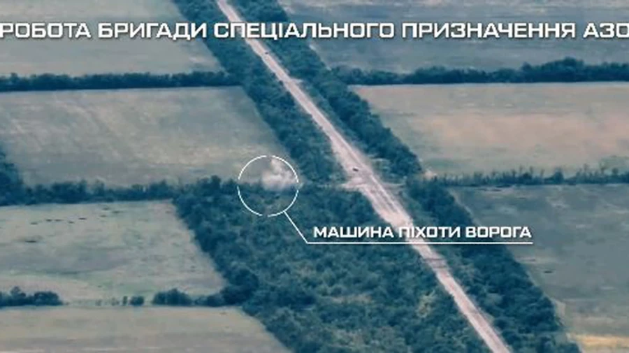 Бойцы Азова показали, как уничтожают врага на Запорожском направлении