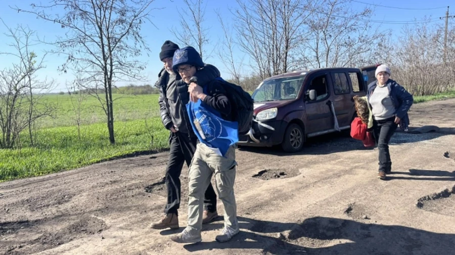 Russians strike volunteer in Donetsk Oblast with three drones – photos, video