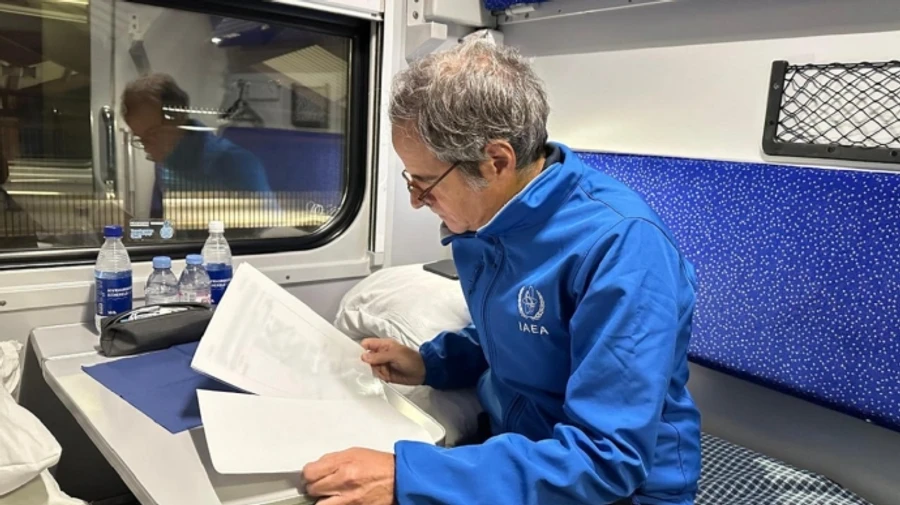 IAEA director general arrives in Ukraine