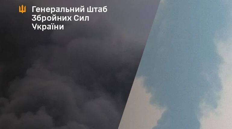 Ukraine's General Staff reports strike on Russian warehouse in Zaporizhzhia Oblast