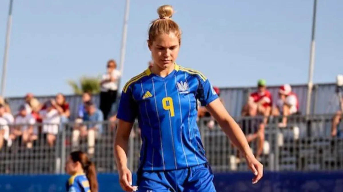 Ukraine's Kostiuk named as one of world's top 10 women's beach soccer players