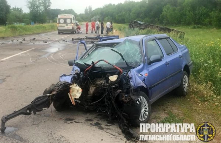 Інспектор поліції став учасником ДТП з 9 постраждалими