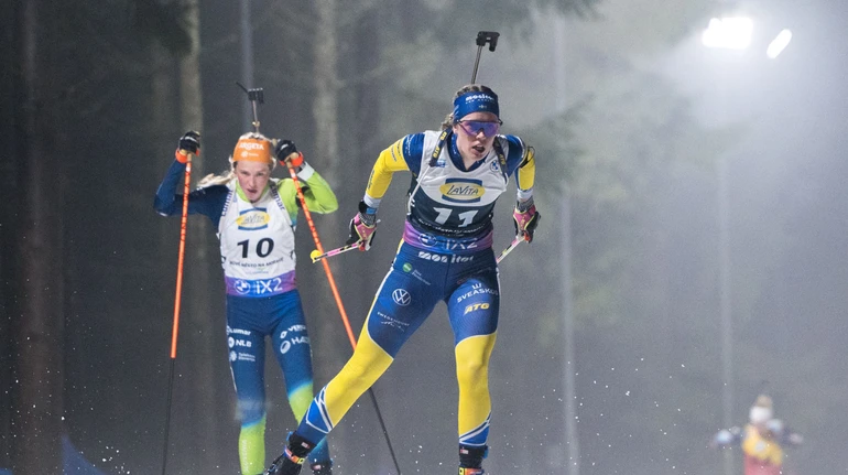 Шведка Эберг выиграла спринт в Оберхофе, Джима не квалифицировалась в гонку преследования