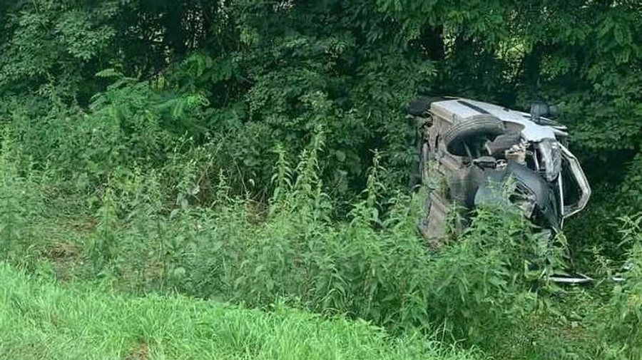 Diplomatic car escorting Polish PM caused accident in Ukraine in summer