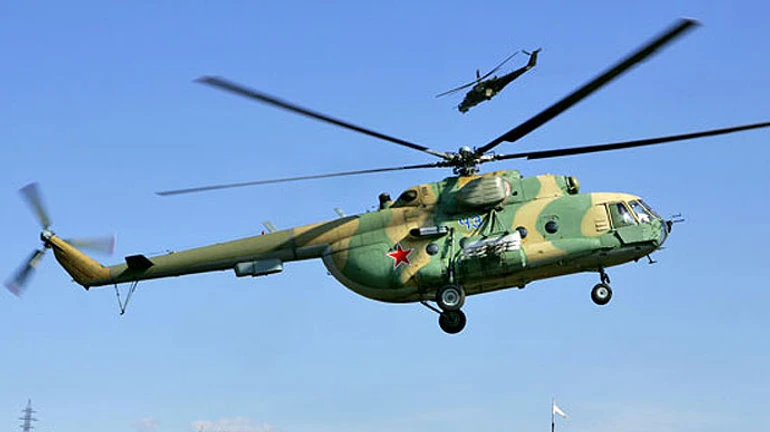 FSB helicopter crashes in Russia: crew killed