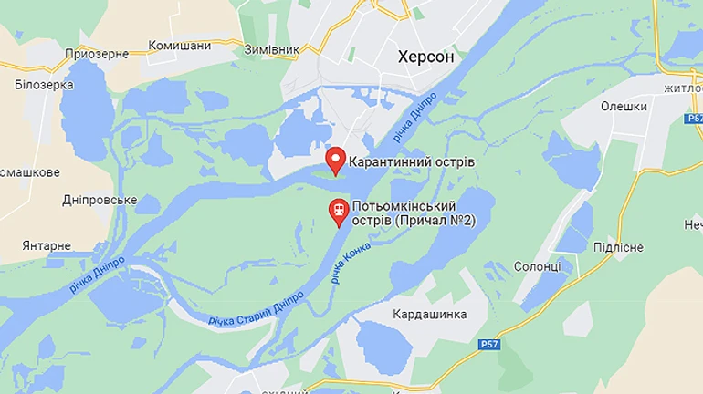 Говорити про звільнення острова Великий Потьомкінський зарано – Сили оборони півдня 