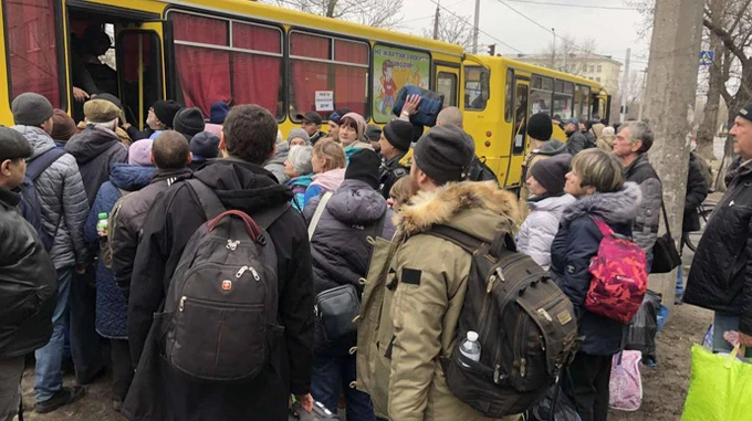 У Києві за 48 днів війни зареєстрували майже 10 тисяч переселенців 