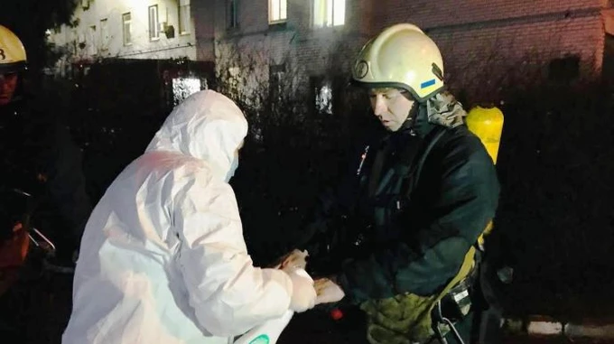 Зеленський відреагував на пожежу у лікарні Запоріжжя