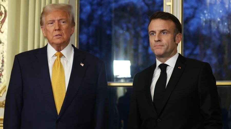 Macron arrives at the White House for talks with Trump – photos, video