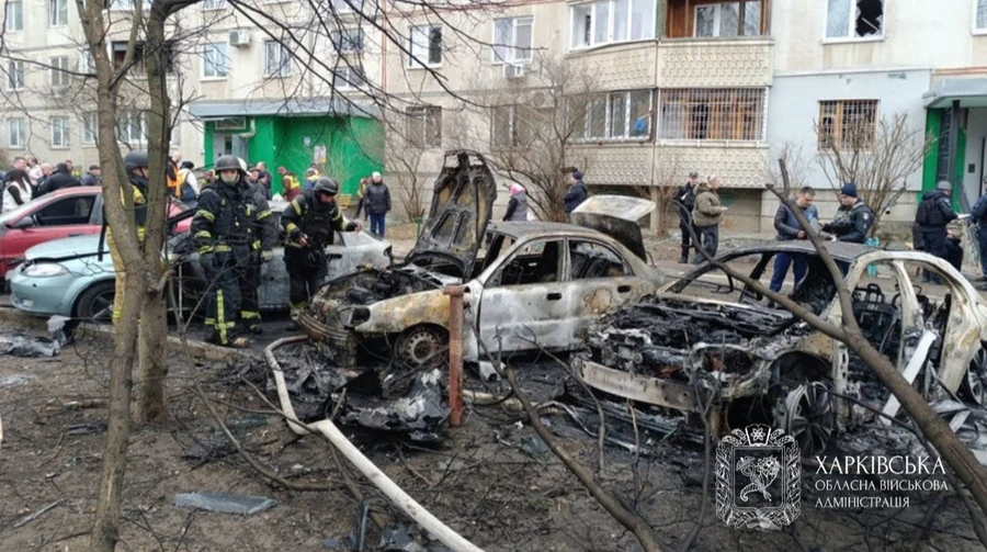 Дрони вдарили по Харкову та області: є загиблий, 9 постраждалих