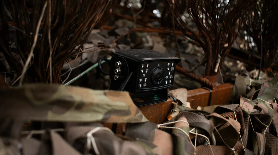 Ukrainian Leopard 1 tanks equipped with 360-degree camera systems