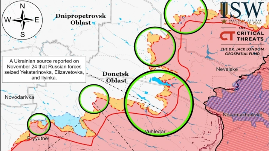 Russia increases its advance pace and continues to capture all of Donetsk Oblast – ISW