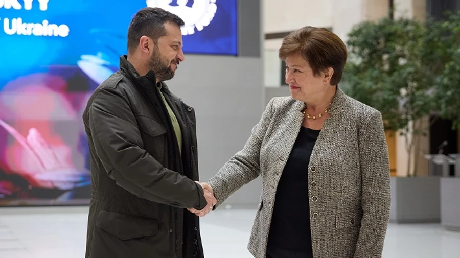 ВВП зріс, інфляція різко впала – глава МВФ на зустрічі з Зеленським