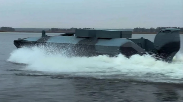 ГУР показало беспилотные катера с дронами-камикадзе для операций в Черном море