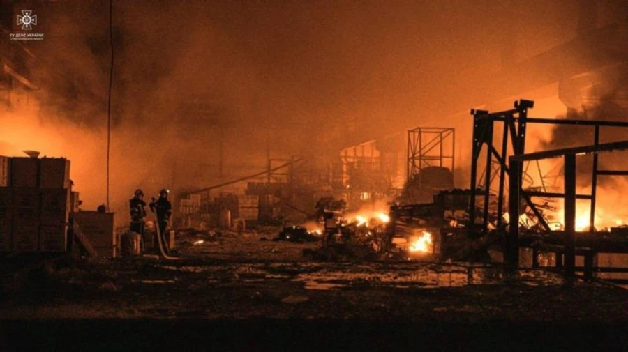 З'явились деталі удару по Тернополю: пошкоджені склади й університет