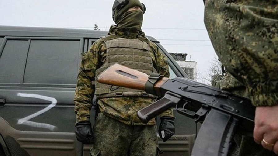 Hundreds of Russian Storm units fighters prepare provocation in Ukrainian uniforms