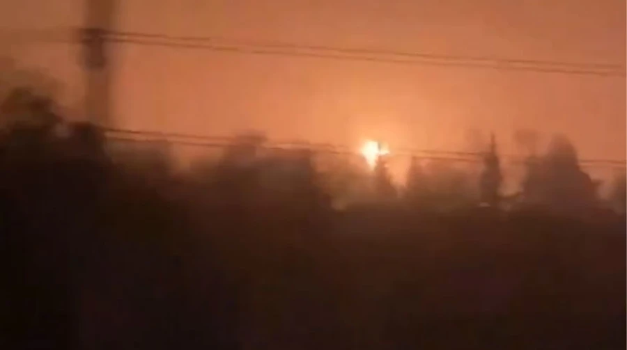 Drones attacked an oil depot in Russian Livny: a fire is raging