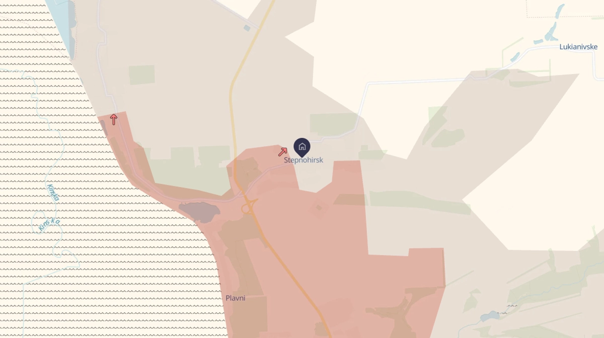 Ukrainian troops regain positions near Stepnohirsk in Zaporizhzhia Oblast