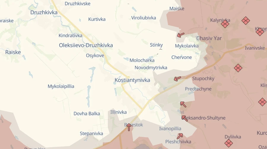 Forças russas avançam nos oblasts de Kharkiv e Donetsk – DeepState