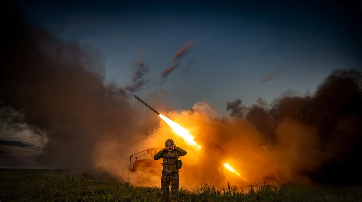 Ukrainian forces strike Russian ammunition depot and five ground control ...