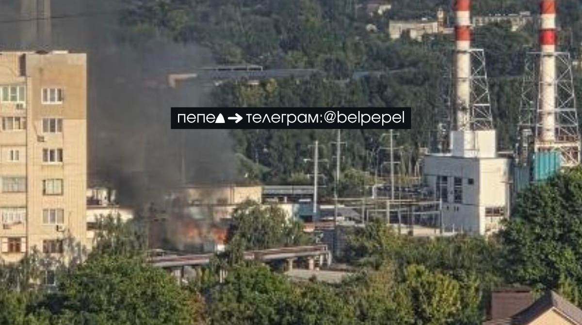 У Бєлгороді після атаки горить ТЕЦ та склади “Озону” – росЗМІ У Бєлгороді після атаки горить ТЕЦ та склади “Озону” – росЗМІ