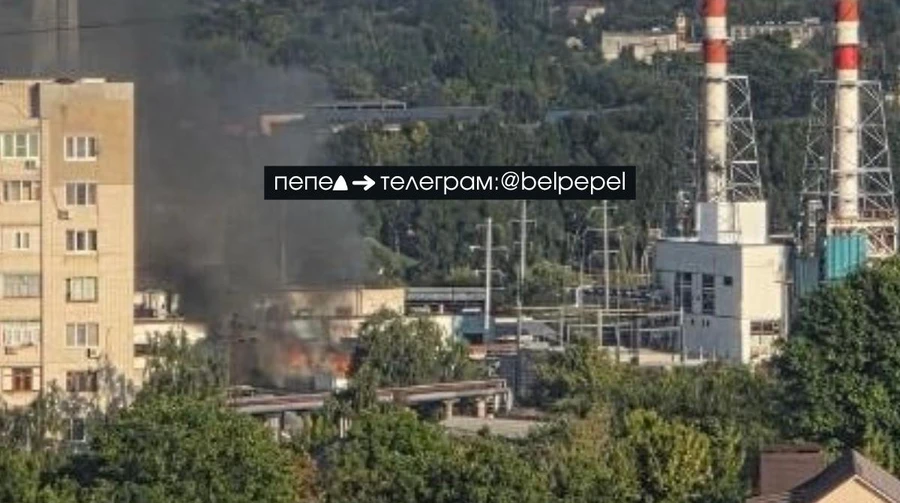 У Бєлгороді після атаки горить ТЕЦ та склади Озону – росЗМІ