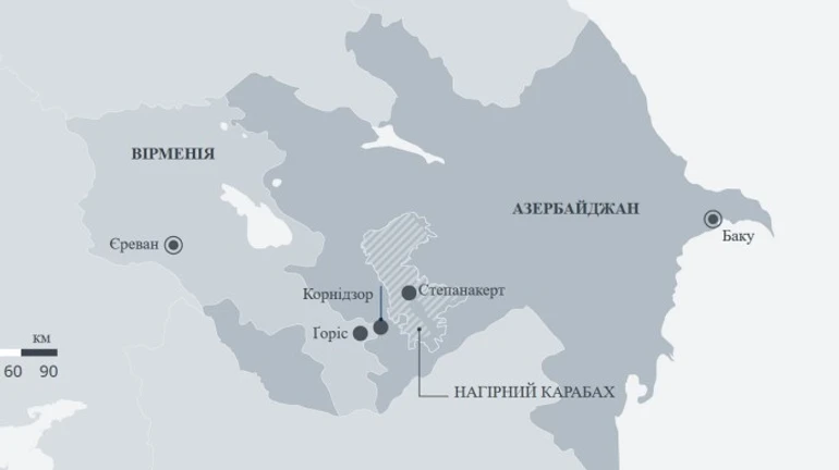 Азербайджан затримав колишніх очільників Нагірного Карабаху