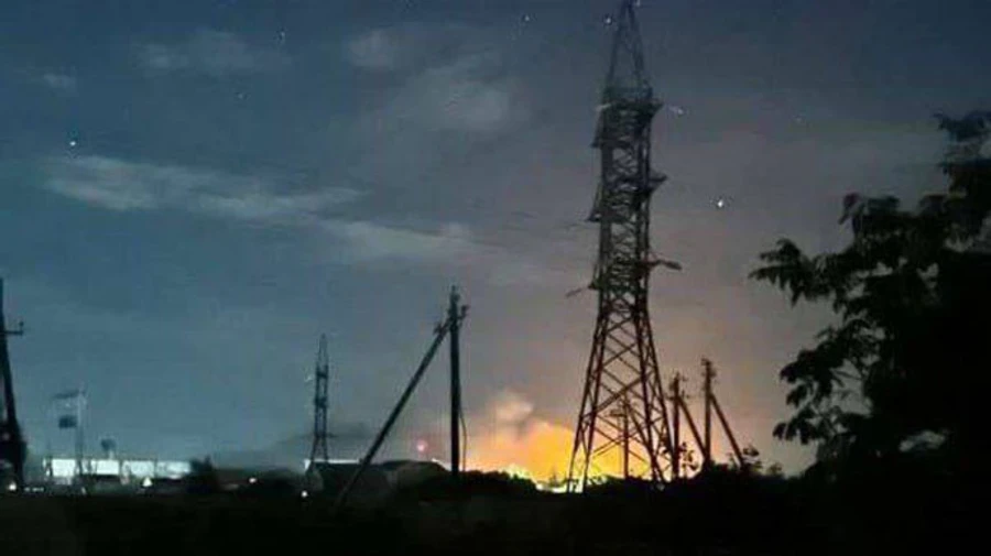 Explosions reported in Novooleksiivka, Kherson Oblast