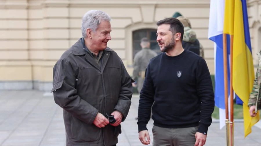 В Киев прибыл президент Финляндии: обсуждался вопрос передачи Leopard 2