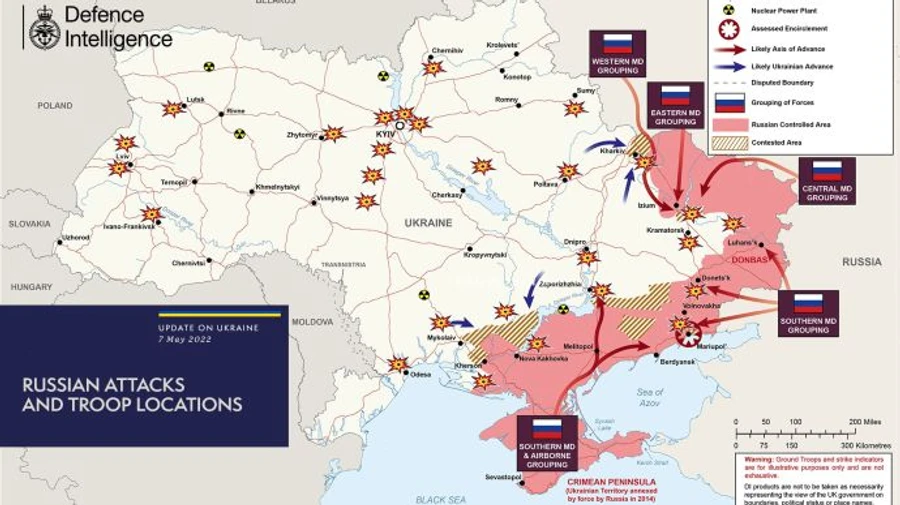 Розвідка Британії пояснила, що не так з особистою присутністю командирів РФ на передовій