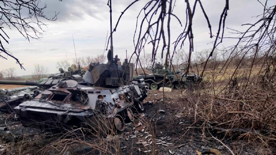 ОТУ Схід знищило 40 загарбників і 3 танка окупантів